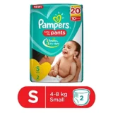 Pampers Baby Dry Pants (S) Small