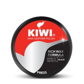 Kiwi Wax Shoe Polish Black-40Gm